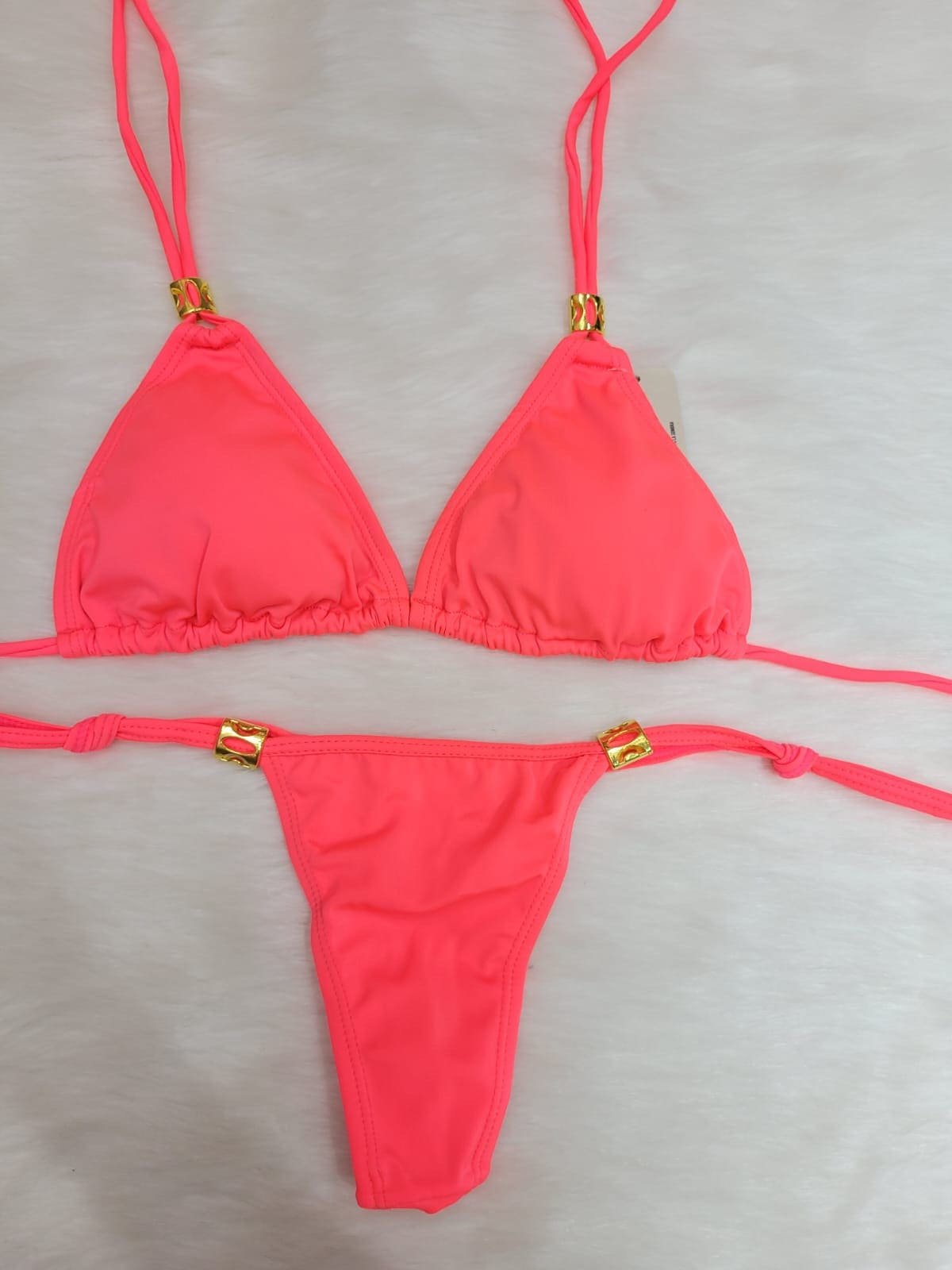 Traje de baño tipo bikini de licra elástica "Asoleador"