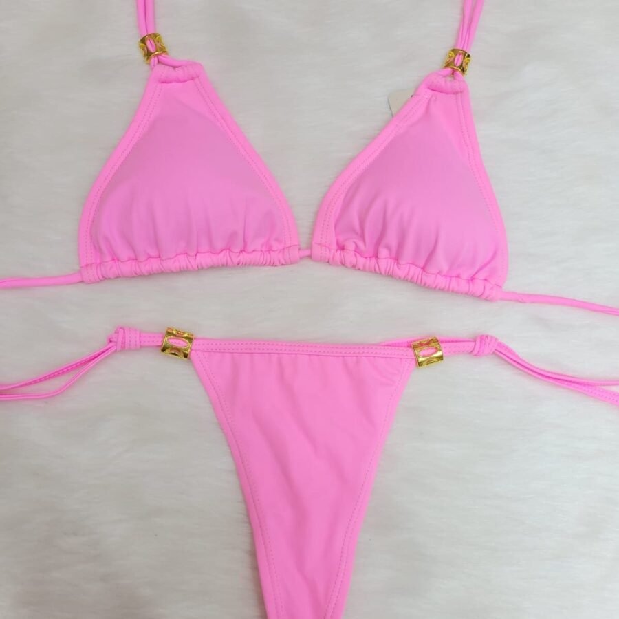 Traje de baño tipo bikini de licra elástica "Asoleador"