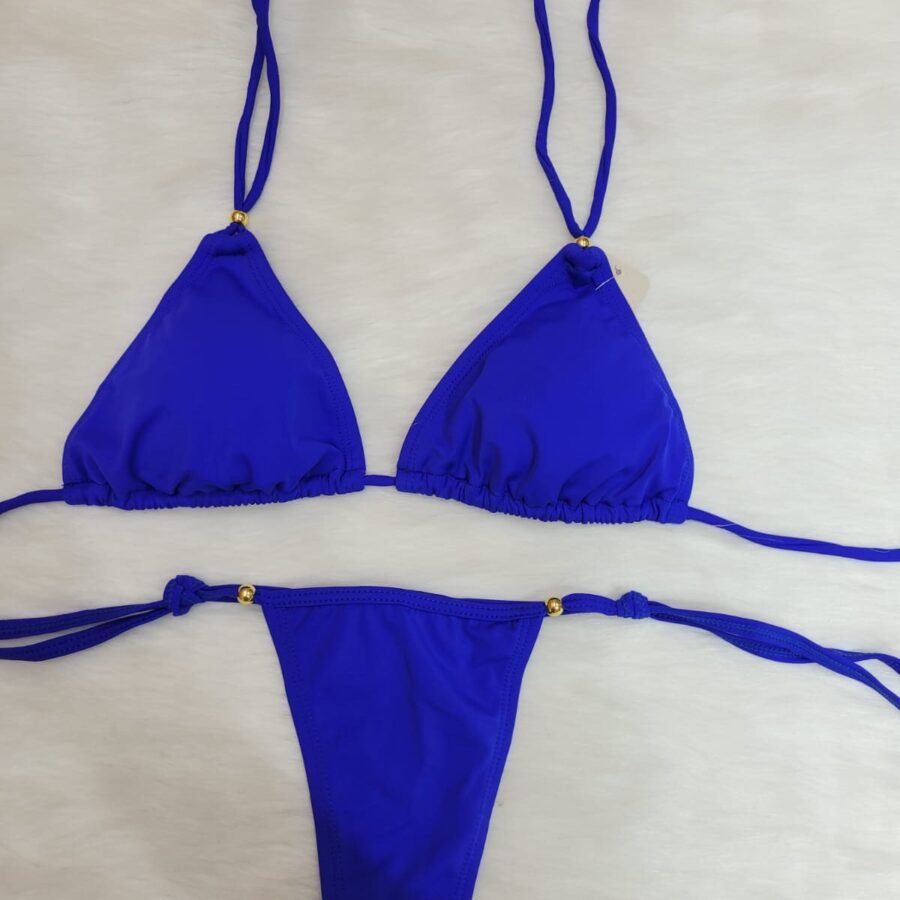 Traje de baño tipo bikini de licra elástica "Asoleador"